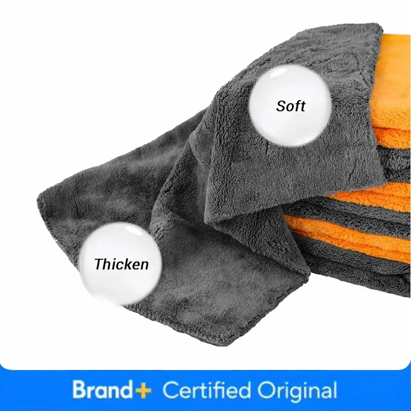 Microfiber Towel Detailing - Nouveau 1/2/6/9 paquets 300GSM voiture épaissir
