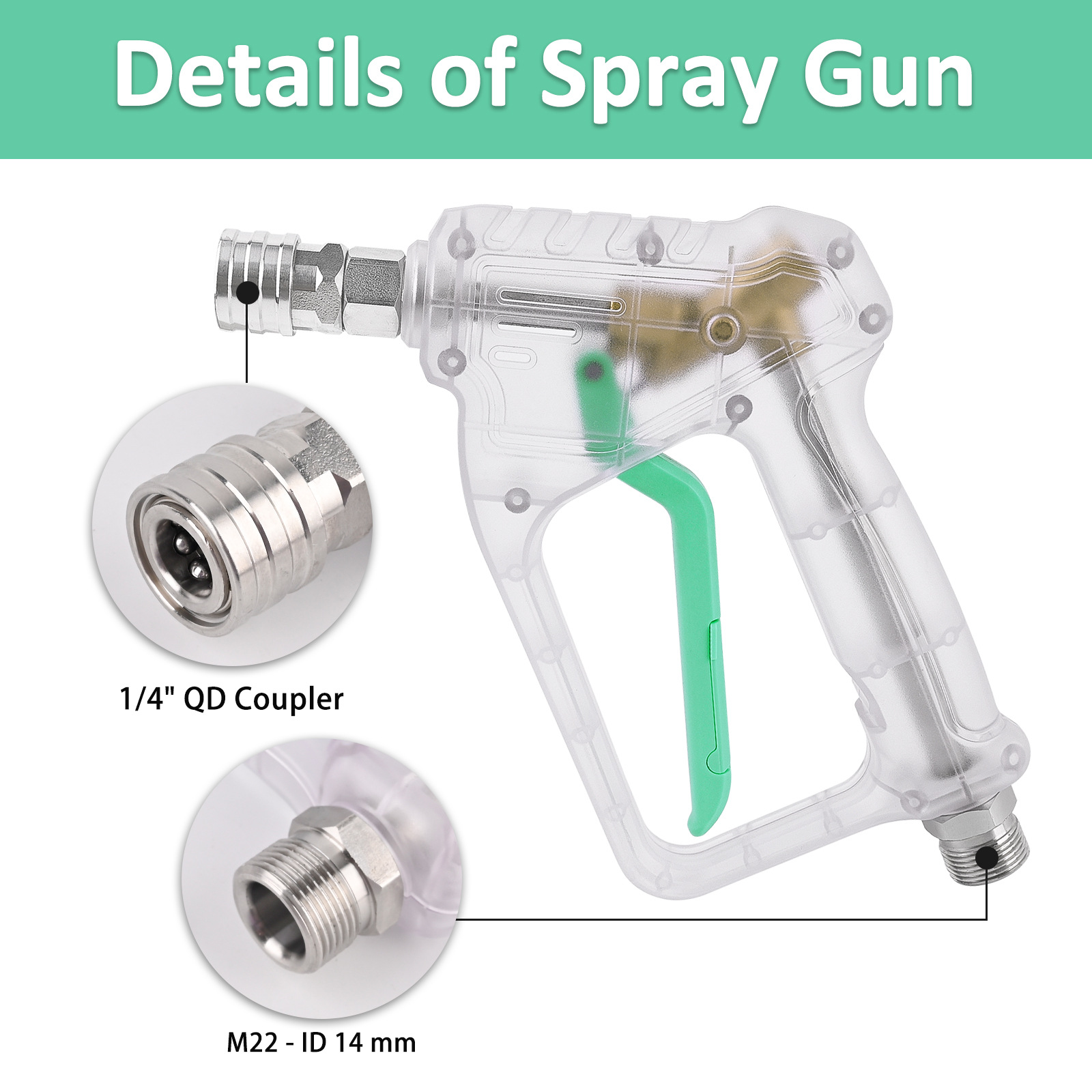 Pistolet de lavage haute press - Foam Cannon Car Wash avis et prix
