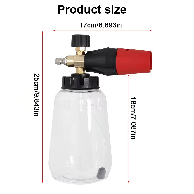 Canon à mousse haute pression  - Pressure Washer Foam Gun avis et prix