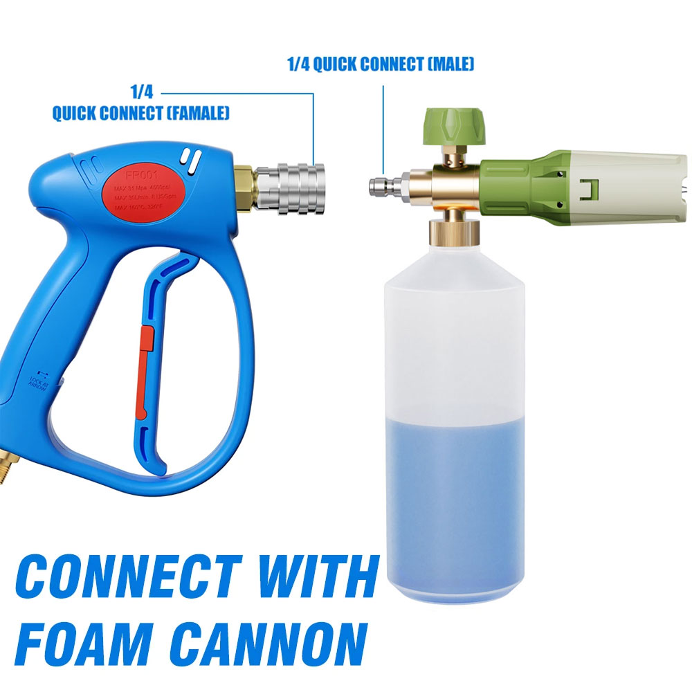 Pistolet à mousse en aluminium - Foam Cannon Car Wash avis et prix