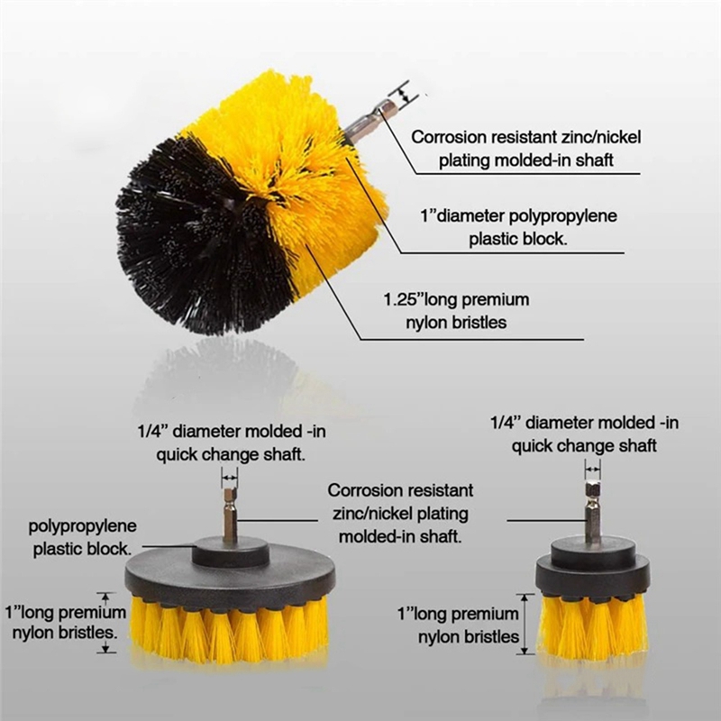 Ensemble de 15 brosses électri - Car Cleaning Brush avis et prix